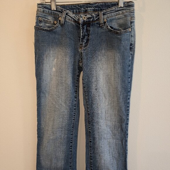 Wet Seal Jeans Blue Skinny Denim Junior Size 5, Inseam 30" - Picture 1 of 3